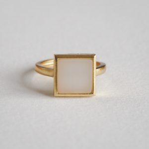 precious stone ring