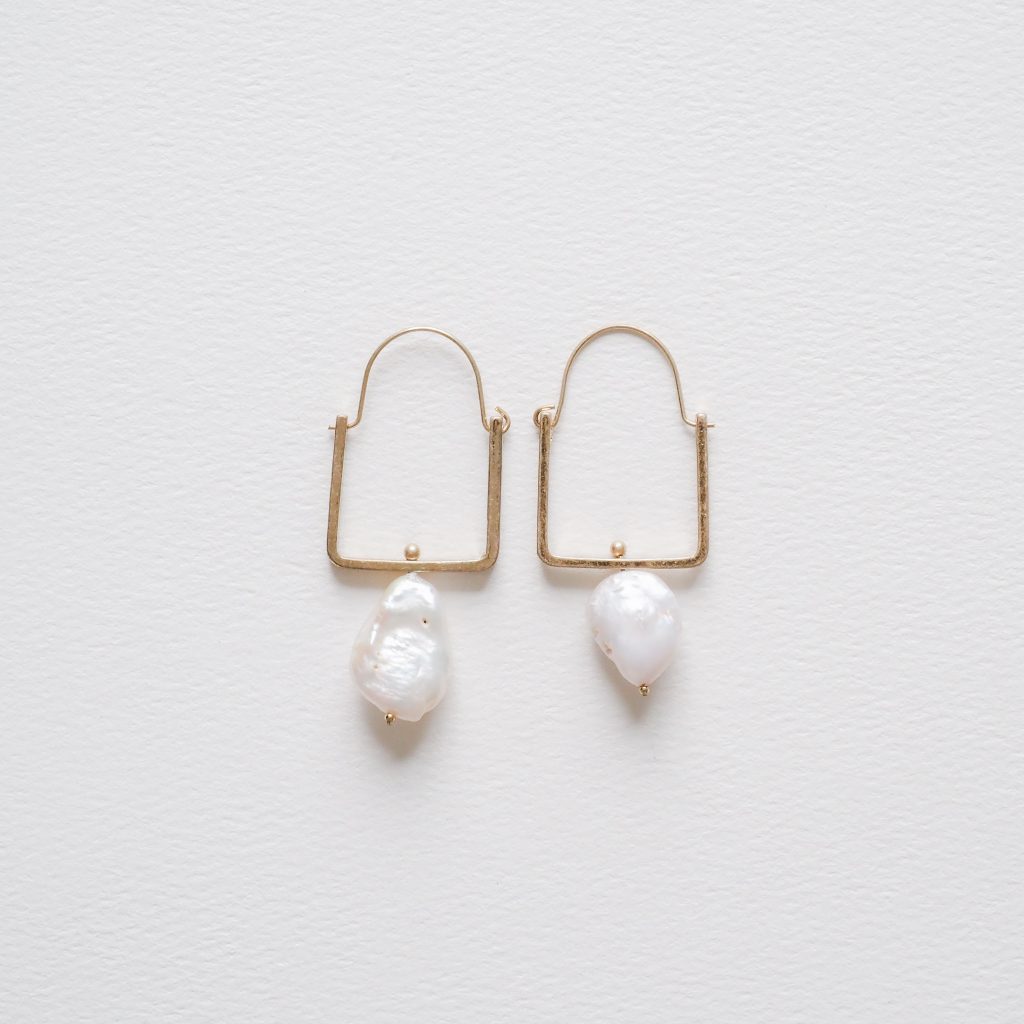 real pearl earrings