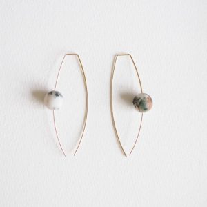 agate earrings